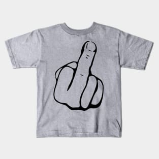 Kai Phillips middle finger Kids T-Shirt